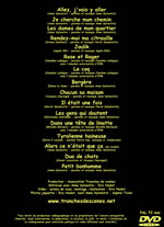 Liste des titres