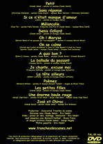 Liste des titres