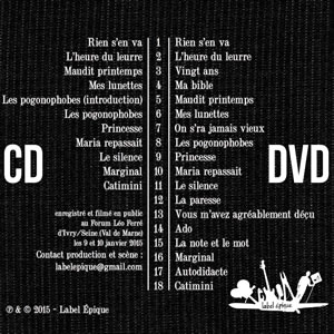 Liste des titres